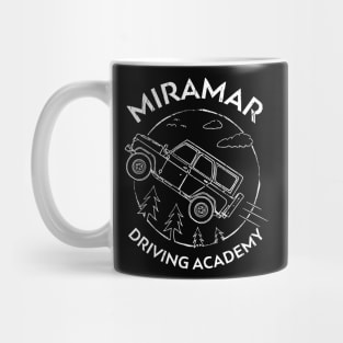 Funny PUBG Miramar Driving Academy Mug